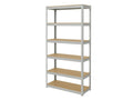 Regál 2400x900x500 mm zinkovaný 6-policový, nosnost 1050 kg