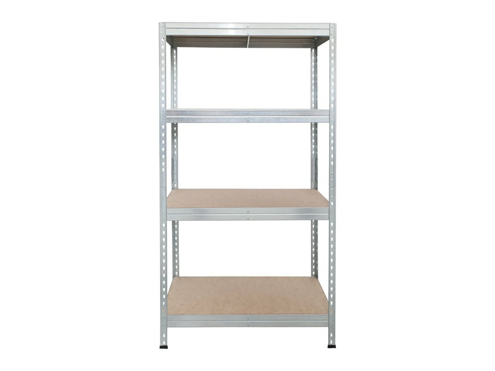 Regál 1500x700x300 mm zinkovaný 4-policový, nosnost 700 kg, RIVET