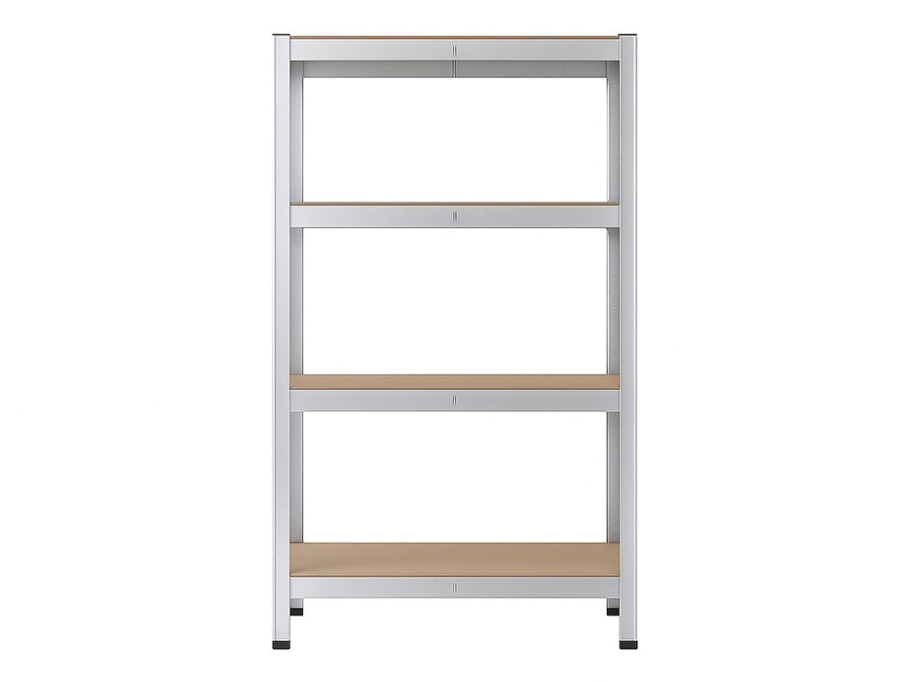 Regál 1500x700x300 mm zinkovaný 4-policový, nosnost 700 kg