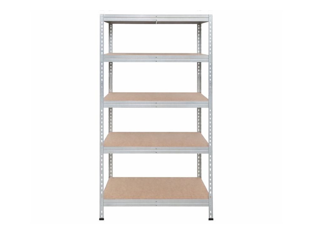 Regál 1830x700x300 mm zinkovaný 5-policový, nosnost 875 kg, RIVET