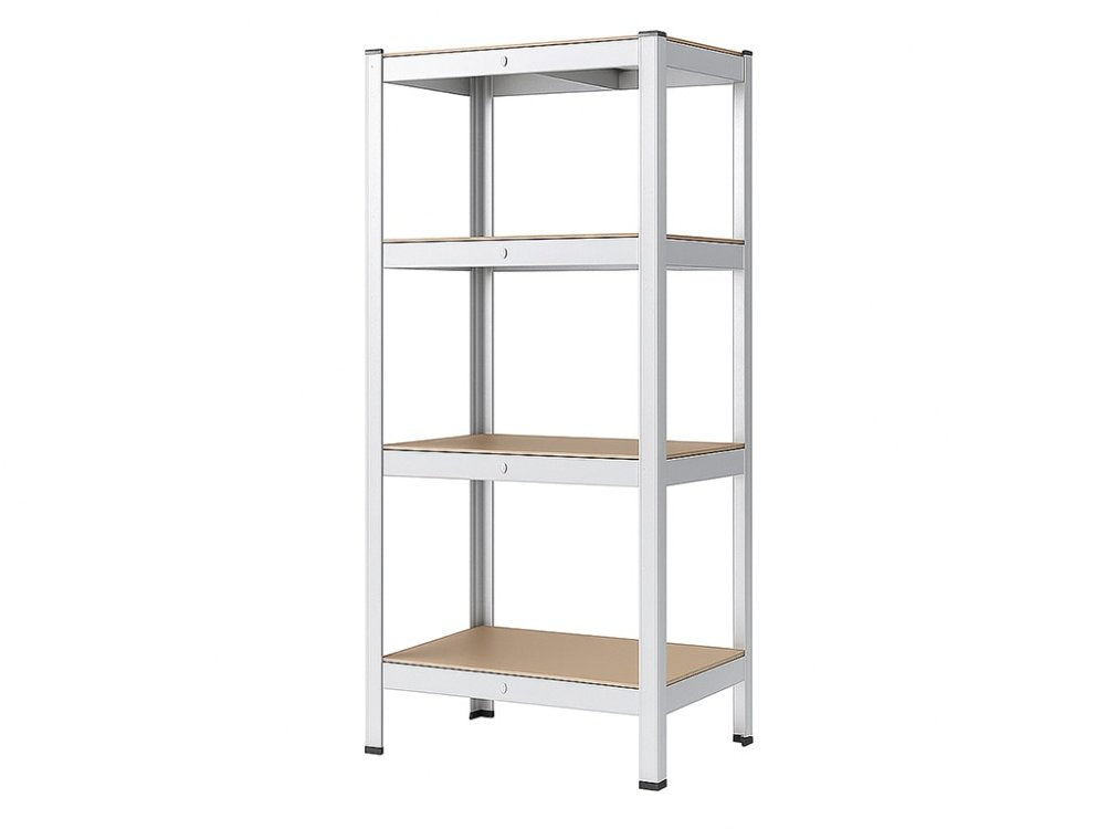 Regál 1500x700x300 mm zinkovaný 4-policový, nosnost 700 kg - 5ks