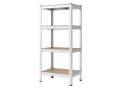 Regál 1800x900x300 mm zinkovaný 4-policový, nosnost 700 kg