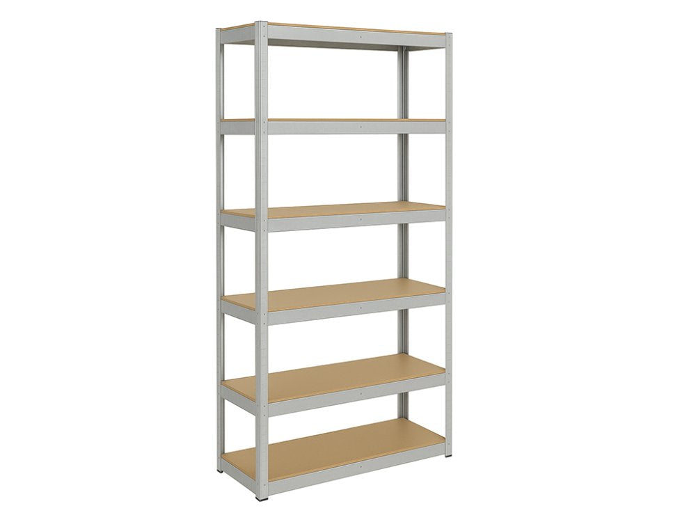 Regál 2400x900x500 mm zinkovaný 6-policový, nosnost 1050 kg